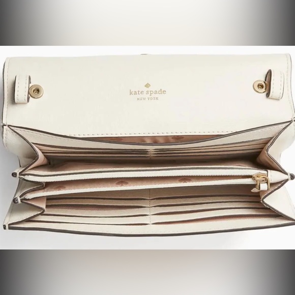 Kate Spade New York ss2023 Wild Petal chain crossbody bag/wallet LIKE NEW - Picture 8 of 10